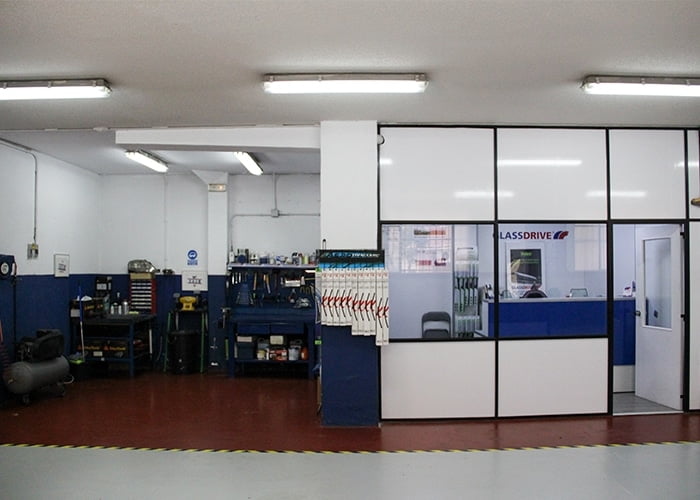Remodelacion de las instalaciones GLASSDV GETAFE